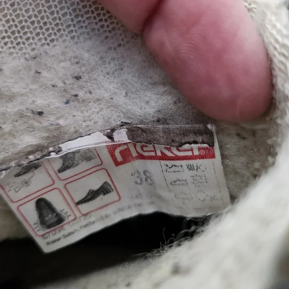 Rieker or Reiker Hiker or Winter Boot sz 38 or 7 - Picture 6 of 15